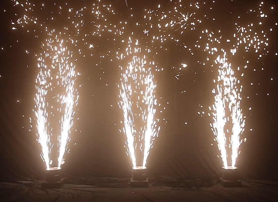 دستگاه بال فرشته آتیش بازی یا اسپینر وی