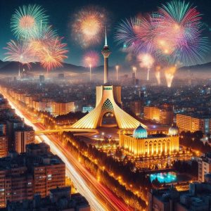 آتشبازی تهران